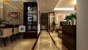 129平米中式雅居 太原齊裝網與景鴻裝飾聯袂演繹傳統與現代的和諧之美